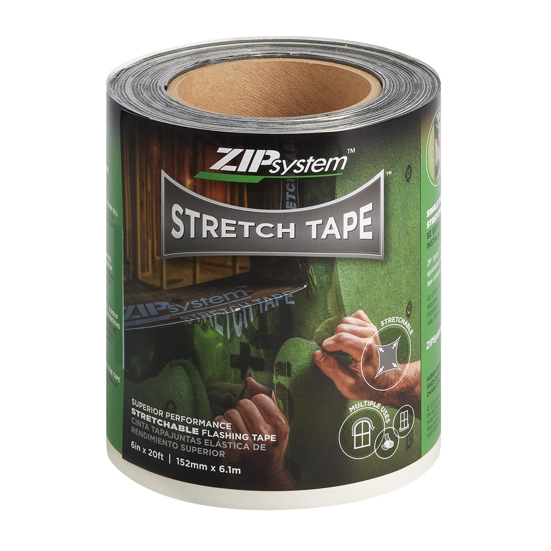 Stretch6x20_1 ZIP System Stretch Tape 6 in x 20 ft roll